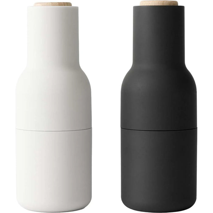 Photo of Bottle Grinder Ash/Carbon 2 Plastic - Beech Lid - Grey