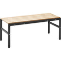 Thumbnail photo of Reform Bench, Aluminum / Anthracite Black - Garden benches - Louise Hederström - Black - Metal