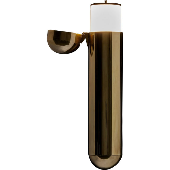 Photo of Isp Left Wall Lamp Polished Brass - DCW Editions