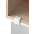 Thumbnail photo of Mini Stacked Storage Systems Clips, White, 5 St - Hyllsystem - Julien De Smedt - Vit - Metall