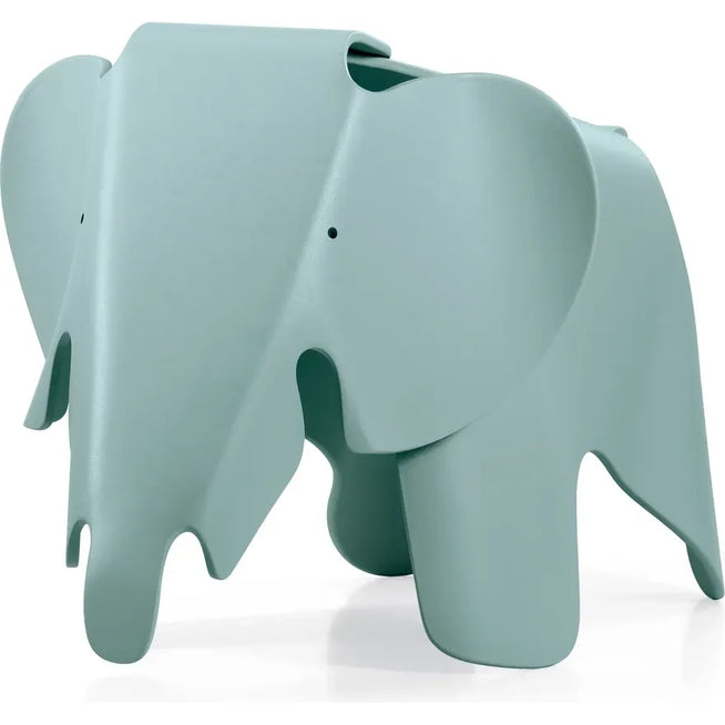 Photo of Eames Elephant Outdoor, Ice Grey, Dyed-through Polypropylene, Matt Finish - Barnstolar - Charles & Ray Eames - Grå - Plast