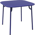 Thumbnail photo of Week-end, Square Table, Blue - Garden Table - Studio Brichet-ziegler - Blue - Metal
