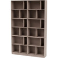 Thumbnail photo of Read Spacious Bookshelf, Plinth H3 Cm - Mushroom - Bokhyllor - Peter J. Lassen - Beige - Mdf