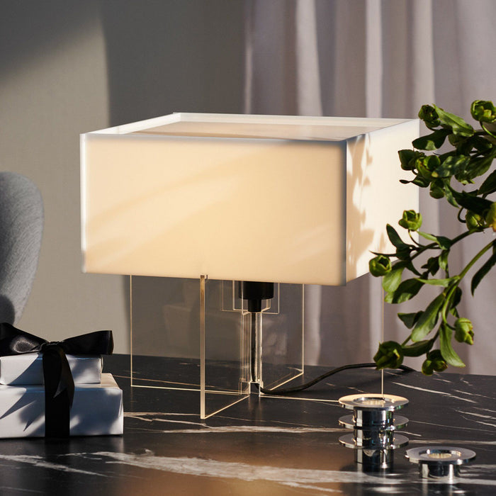 Photo of Cross-plex T-300 Table Lamp Opal-stand In Acrylic