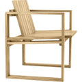 Thumbnail photo of Carl Hansen - Bk10 Untreated Teak - Outdoor dining chairs - Bodil Kjær - Wood