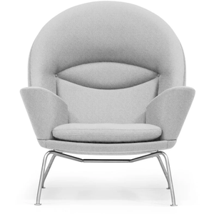 Photo of Ch468 Oculus Chair Armchair Stainless Steel Legs