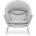 Ch468 Oculus Chair Armchair Stainless Steel Legs