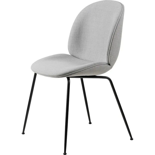Photo of Beetle Dining Chair, Fully Upholstered, Conic Base