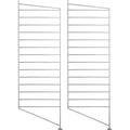 Thumbnail photo of String Floor Headboard 85, Galvanized, 2-pack - Outdoor storage - Nils Strinning