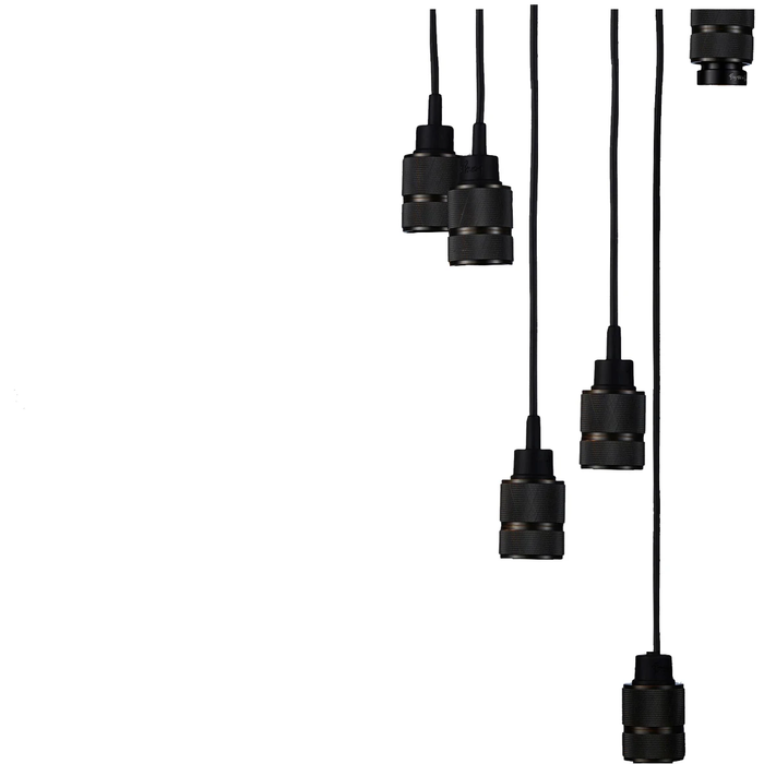 Photo of Buster + Punch - Hooked Pendant 6.0 Nude / Smoked - 2m - Pendellampor - Massimo Buster Minale - Brons