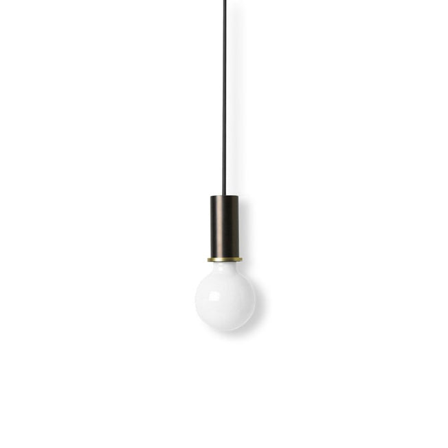 Photo of Collect  - A Light - Socket Pendant - Pendel - Sort/messing - Low - H10,2