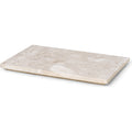 Tray For Plant Box - Bakke - Marmor & Beige - W: 26 - H: 1,5 - D: 17