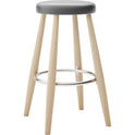 CH58 Bar Stool - White Oiled Oak