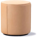 Mono Pouf 7421 By Due & Trampedach - Puf - Vegeta 90 Natural - Ø39 X H43 Cm