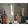 Thumbnail photo of Ancora Floor Lamp - Gulvlampe - Ancora Floor Lamp - Black/natural - W25 X D25 X H150 Cm