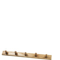 Thumbnail photo of Q3 Allé Hook Rack With 5 Hooks Oak Nature Lacquered