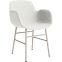 Form Armchair Full Upholstery Steel