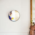 Thumbnail photo of Francis, Wall Mirror, Large, Blue - Half Body Mirrors - Constance Guisset - Blue