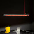Thumbnail photo of Tubular Red Diffusor  Red Cable - Pendellampor - Sebastian Hepting - Röd