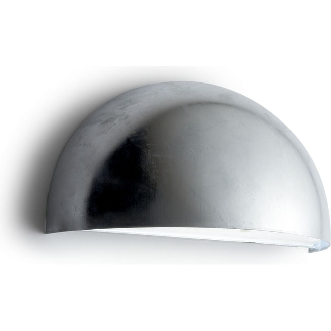 Photo of Rørhat Wall Led, Galvanized, 10,5w Led 3000k, Ip23 - Vägglampor Utomhus - Jesper J. Pedersen - Silver