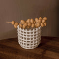 Thumbnail photo of Ceramic Basket - Kurv - Small