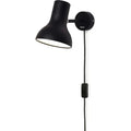 Thumbnail photo of Type 75 Mini Wall Lamp Jet Black With Cable, Excl. Led 10w E27 Ip20 - Sänglampor - Sir Kenneth Grange - Svart
