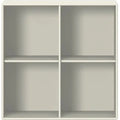 Thumbnail photo of Show Bookcase - Suspension Rail - Vanilla - Shelving System - White - Mdf