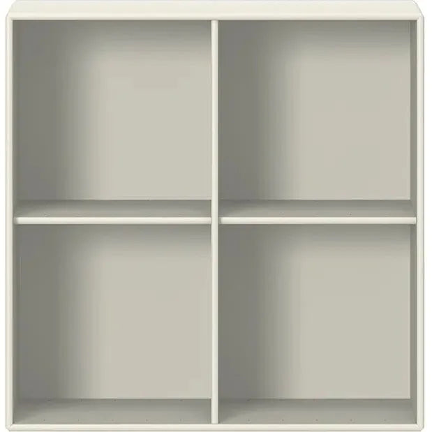 Photo of Show Bookcase - Suspension Rail - Vanilla - Shelving System - White - Mdf