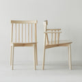 Thumbnail photo of Pind Armchair - Spisebordsstol - Black Stained Ash - W55 X D52 X H81 Cm