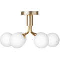 Thumbnail photo of Apiales 6 Ceiling Lamp Brushed