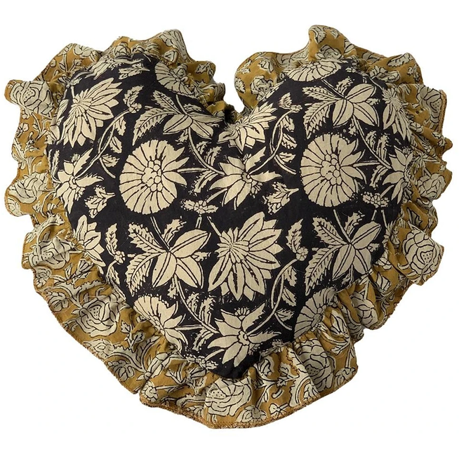 Photo of Botanical Heart Pillow - 1.40.10.051.099.3