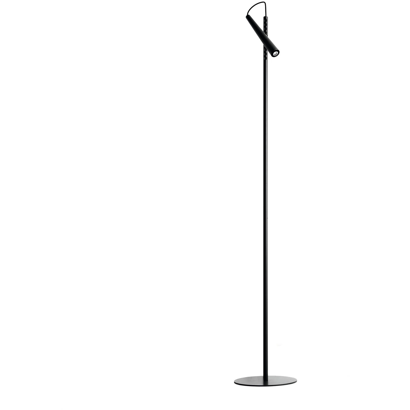 Magneto - Floor lamp, black - Reading lamps - Giulio Iacchetti - Black