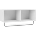 Coat Shelf With Clothes Rack - New White - Klädhängare & Galgar - Peter J. Lassen - Vit