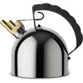Thumbnail photo of Kettle 9091  Stainless Steel / Brass / Black - Vattenkokare - Richard Sapper - Silver