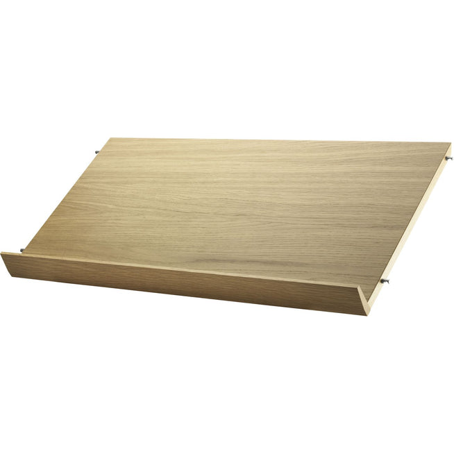 Photo of String Magazine Shelves/Wood 78, Oak - Shelving - Nils Strinning - Wood Coloured - Wood