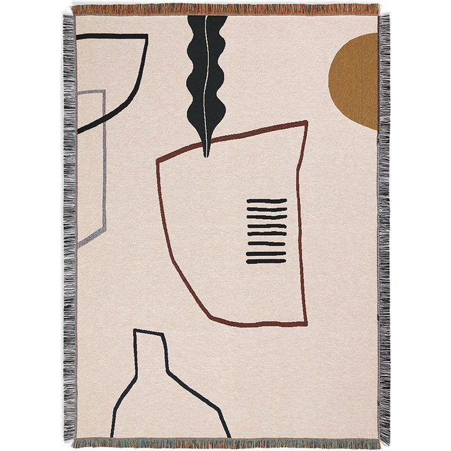 Photo of Mirage Blanket - Tæppe - Off-white - W: 120 X H: 170 Cm