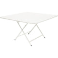 Thumbnail photo of Caractère Table 128x128 Cm Cotton White 01 - Matbord Utomhus - Studio Fermob - Vit - Metall