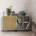 Thumbnail photo of Pair Classic Sideboard - Matt Chrome Legs