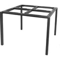 Pure 100x100 cm Lava Grey/concrete Grey - Outdoor dining table - Foersom & Hiort-lorenzen Mdd - Grey - Natural material/metal