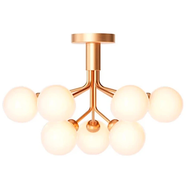 Photo of Apiales 9 Ceiling Lamp Brushed
