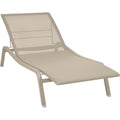 Alizé Sunlounger Nutmeg - Sun loungers & loungers - Pascal Mourgue - Metal