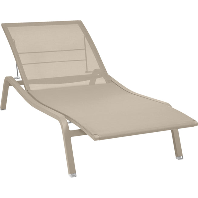 Photo of Alizé Sunlounger Nutmeg - Sun loungers & loungers - Pascal Mourgue - Metal