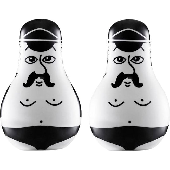 Photo of Friends Salt & Pepper Black/White - H: 11 X Ø: 7 Cm