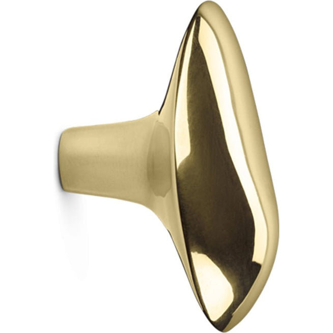 Photo of Chanterelle Hook - Knager - Brass - W6 X H7 X D4 Cm