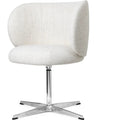 Thumbnail photo of Rico Swivel Dining Chair - Bouclé