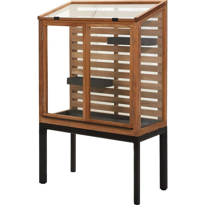 Photo of Drop Greenhouse Teak-lava Grey Frame