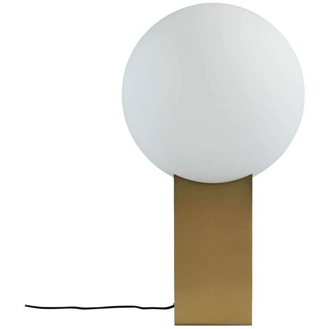 Photo of Hoop Floor Lamp Brass