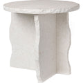 Thumbnail photo of Mineral Sculptural Table - Sofabord - Bianco Curia - Ø: 52 X H: 50 Cm