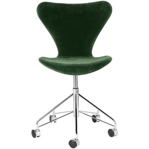Photo of 3117 Sjuan, Fully Upholstered, Base Chromed - Desk chairs - Arne Jacobsen 7