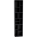 Thumbnail photo of Loom Slim Bookcase, Plinth H3 Cm - Anthracite - Bokhyllor - Peter J. Lassen - Svart - Mdf